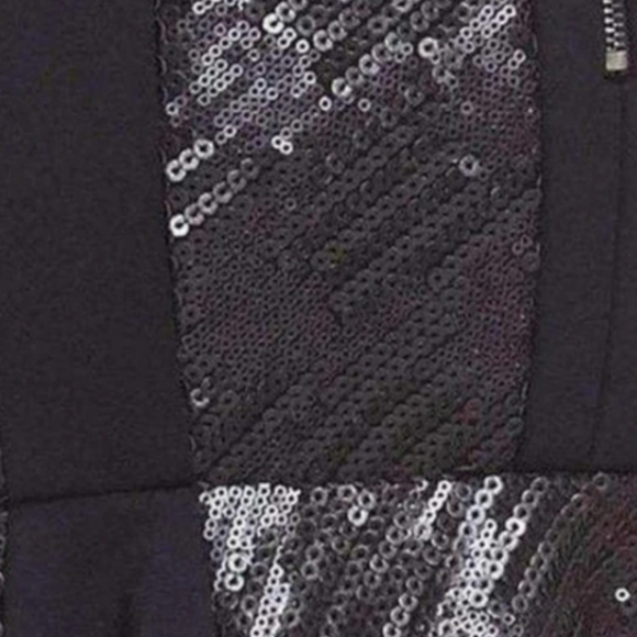 BCBGMaxAzria Cocktail Sequins Mini Dress sz 10 - Picture 9 of 10